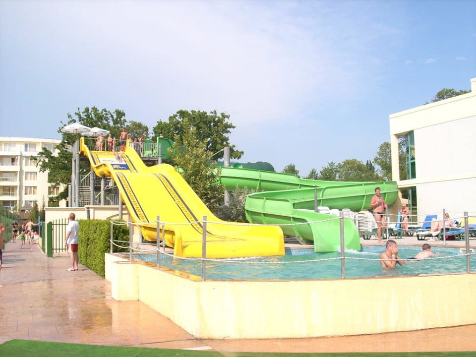 Die Rutschen für 5Lv DAS Club Hotel Sunny Beach