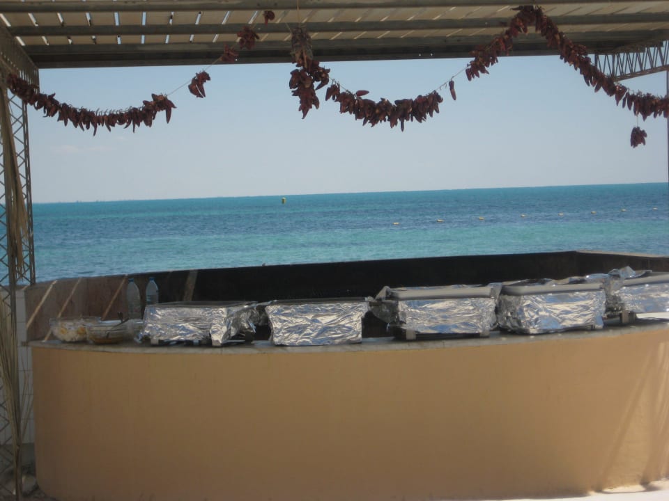 Grilltheke Restaurant Neptune Hotel El Mouradi Djerba Menzel