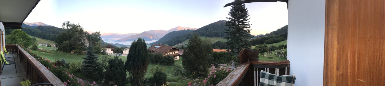 Ausblick Ferienwohnung Hagerlehen