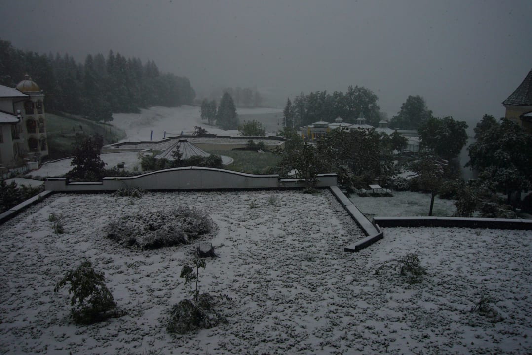 Blick ins Tal vom Balkon Zimmer 223 Wohlfühlresort Peternhof