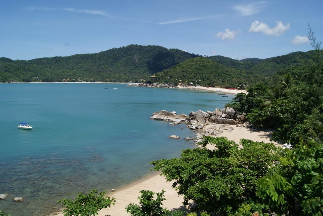 Ausblick von der Hotelterrasse Santhiya Koh Phangan Resort & Spa