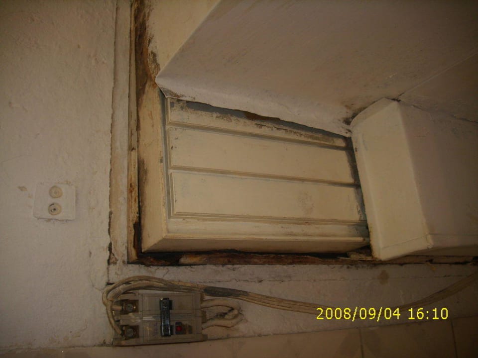 Klimanlage so schmutzig so laut! Hotel Patrik