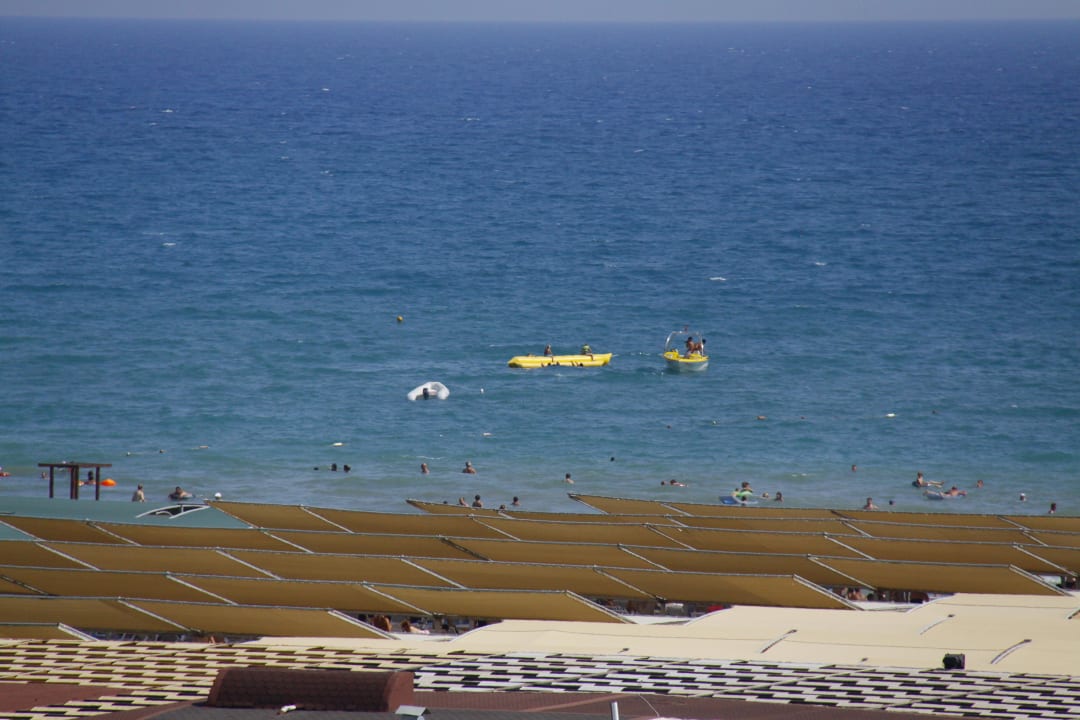 Balkon Ausblick Sunis Evren Beach Resort Hotel & Spa