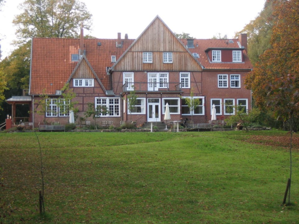 Terrassen-Seite Hotel Waldhof auf Herrenland
