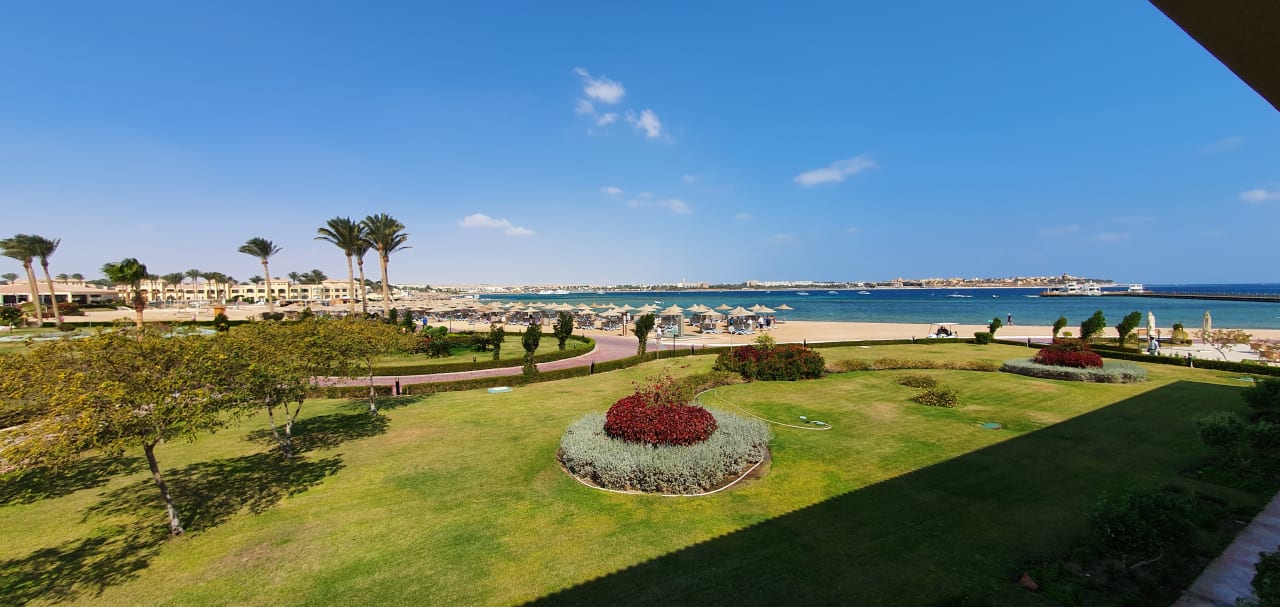 Ausblick Cleopatra Luxury Resort Makadi Bay