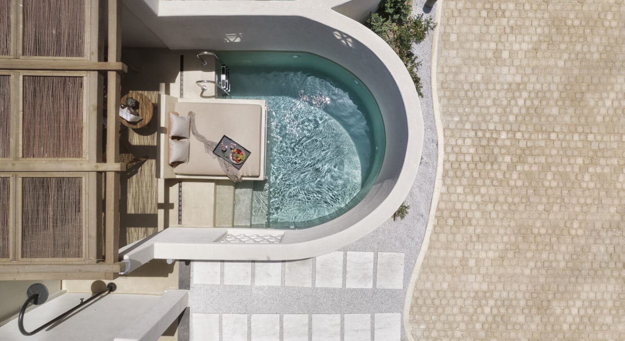 Ausblick Domes Noruz Mykonos