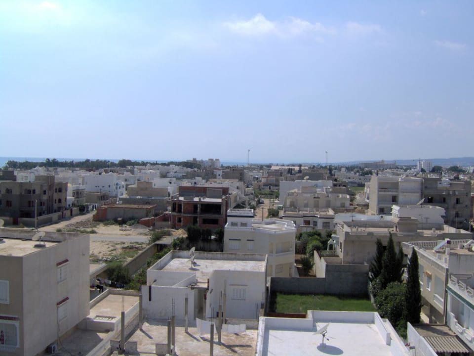 Ausblick vom Neubau auf Nabeul Royal Lido Resort & Spa