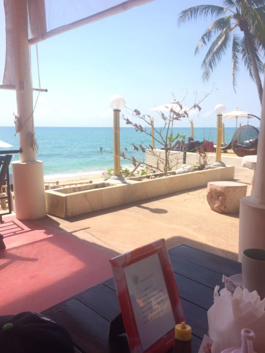 Ausblick vom Frühstück  Hotel Samui Beach Resort