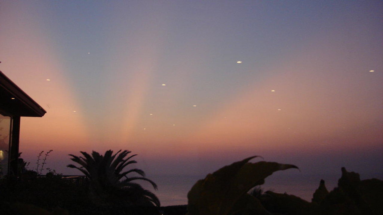 Sonnenuntergang beim Essen Aldiana Club Rocca Nettuno Calabria