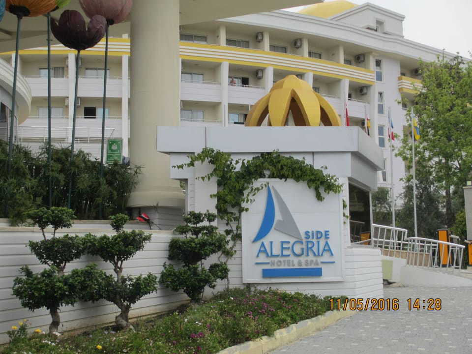 Eingang zum Hotel Side Alegria Hotel & Spa - Adults only +16