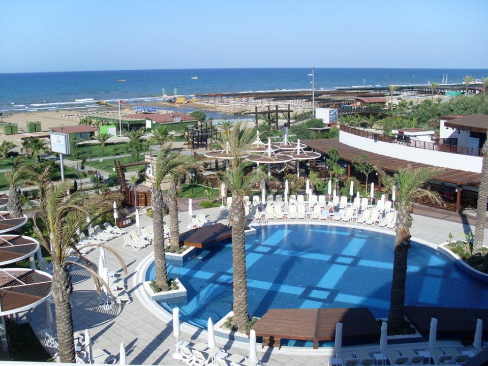 Ausblick vom Zimmer Sunis Evren Beach Resort Hotel & Spa