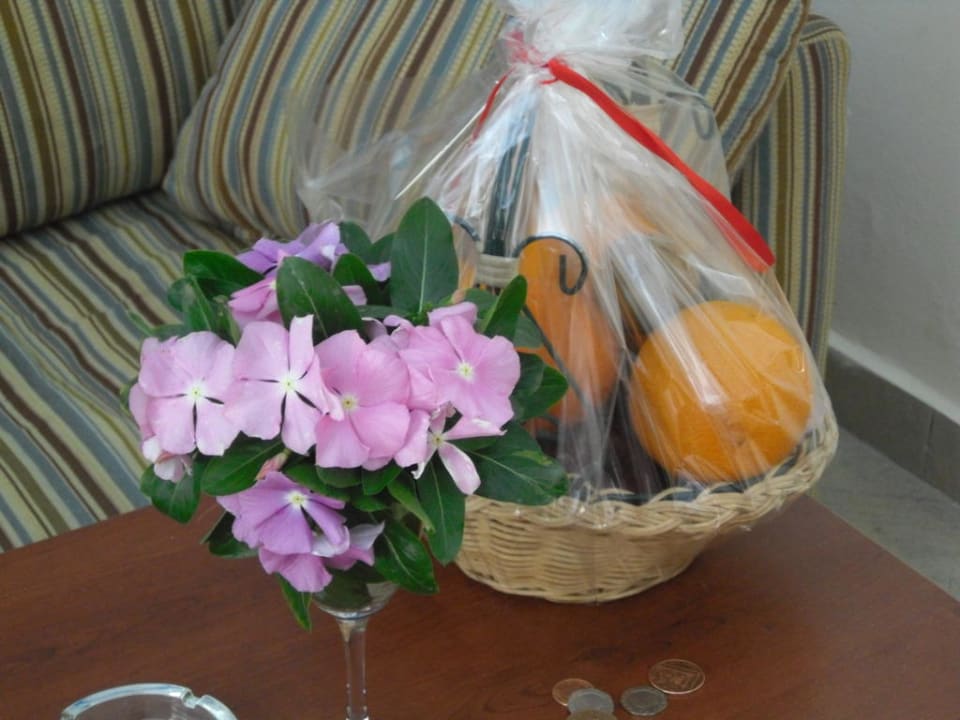 Flowers and fruit Titanic Beach Spa & Aqua Park