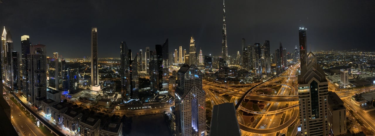 Ausblick Shangri-La Hotel Dubai