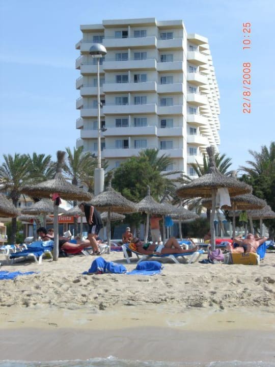 Hotel Gran Fiesta vom Strand aus Hotel HM Gran Fiesta