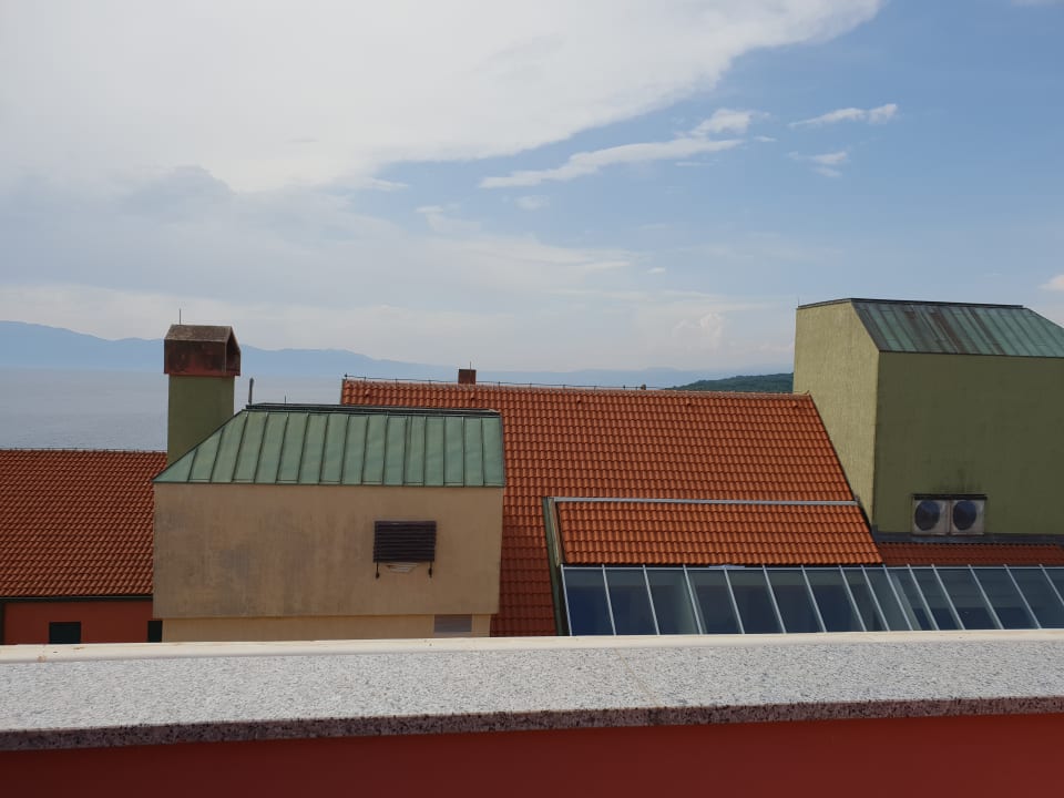 Unser Balkon mit Meerblick  Veya Maradiso Hotel by Aminess