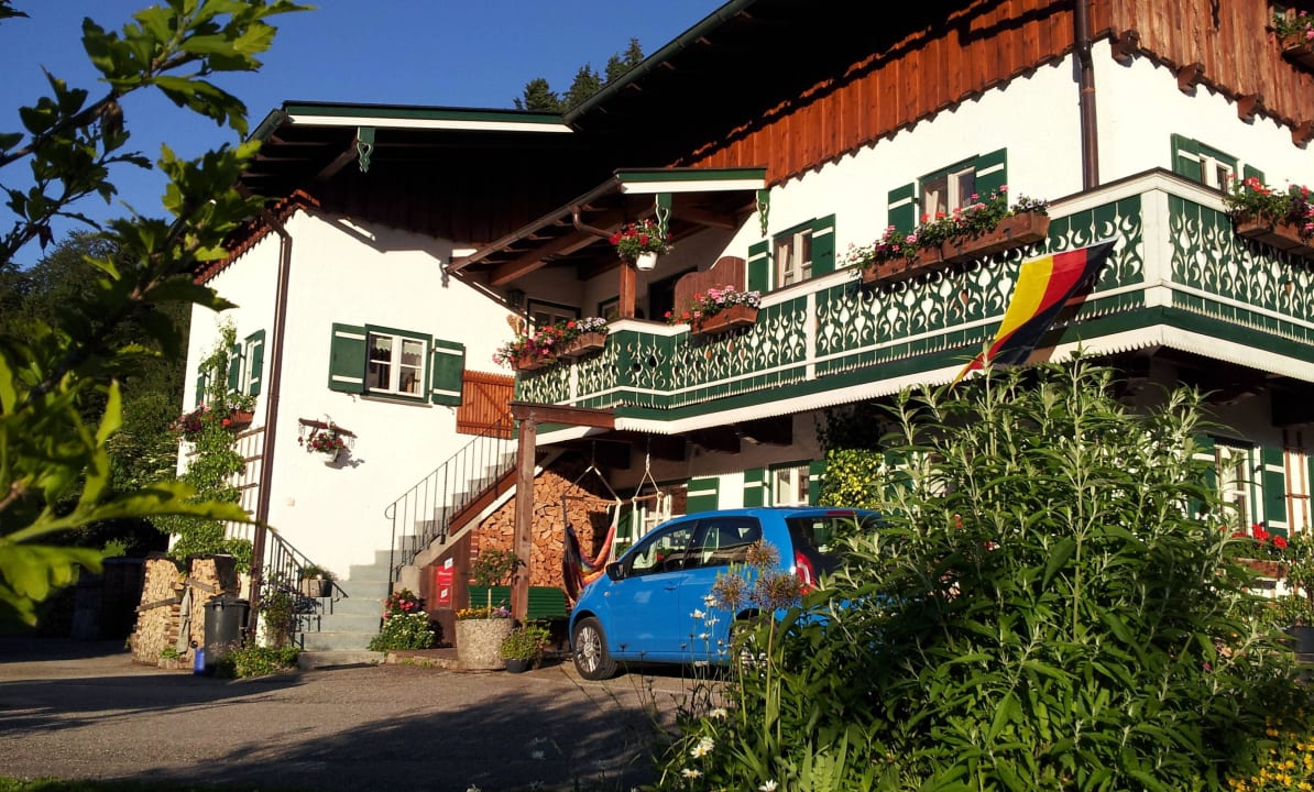 Aufgang Fewo Untersberg Ferienwohnung Michinglehen
