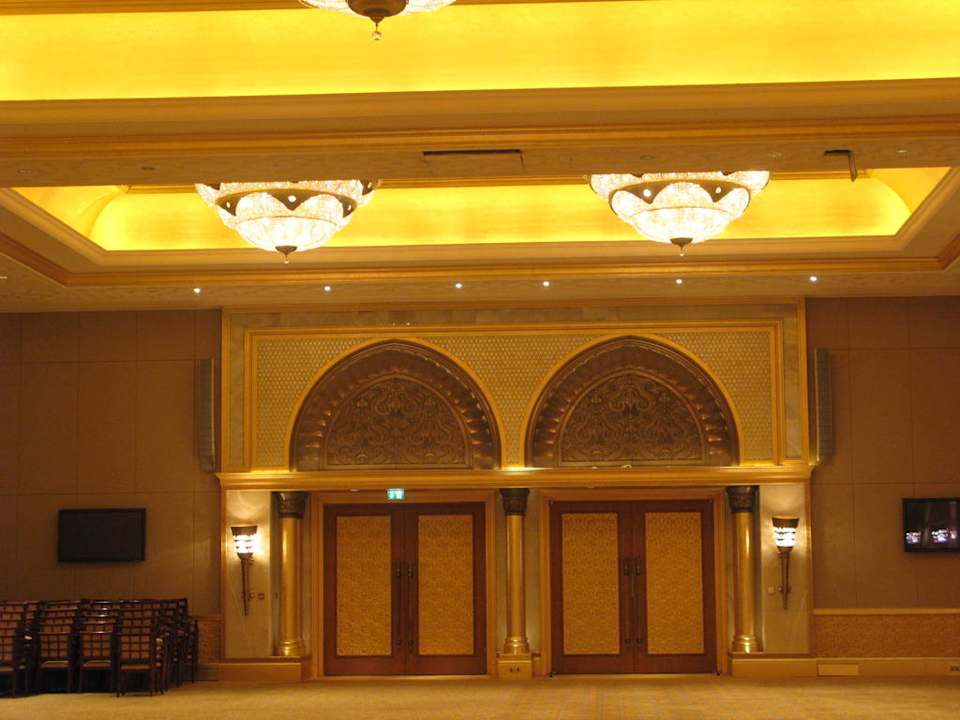 Riesige Empfangshalle Emirates Palace Mandarin Oriental