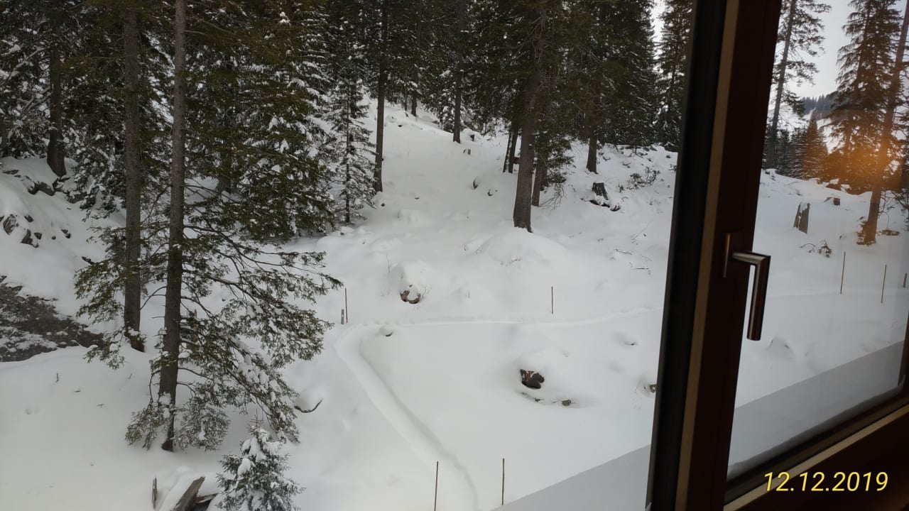 Ausblick Säntis - das Hotel