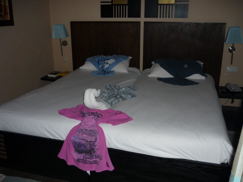 Einfach nett, das Bett Hotel Fiesta Beach Djerba