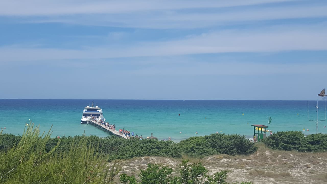 Ausblick auf die schöne Bucht  Zafiro Bahia