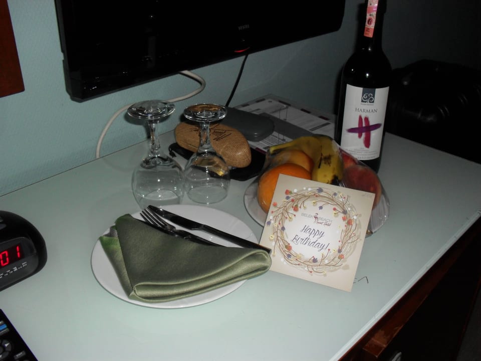 Zum Geburtstag meiner Frau...vielen Dank ! Belek Beach Resort Hotel