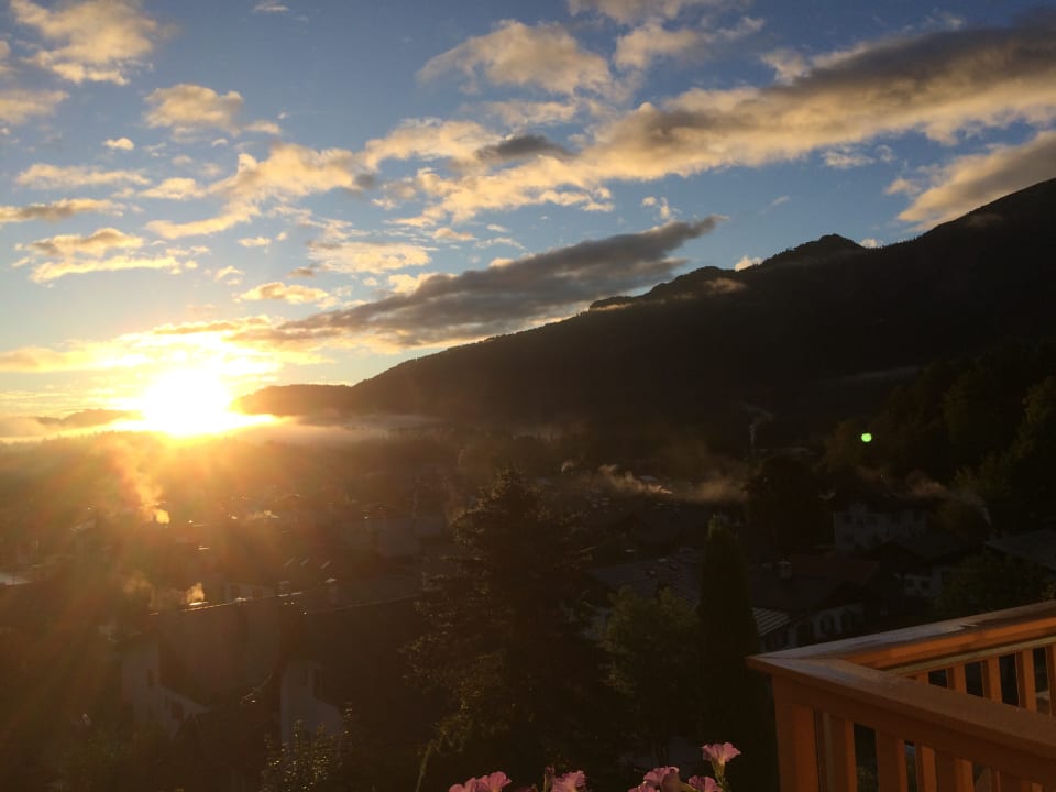 Ausblick Romantik Alpenhotel Waxenstein