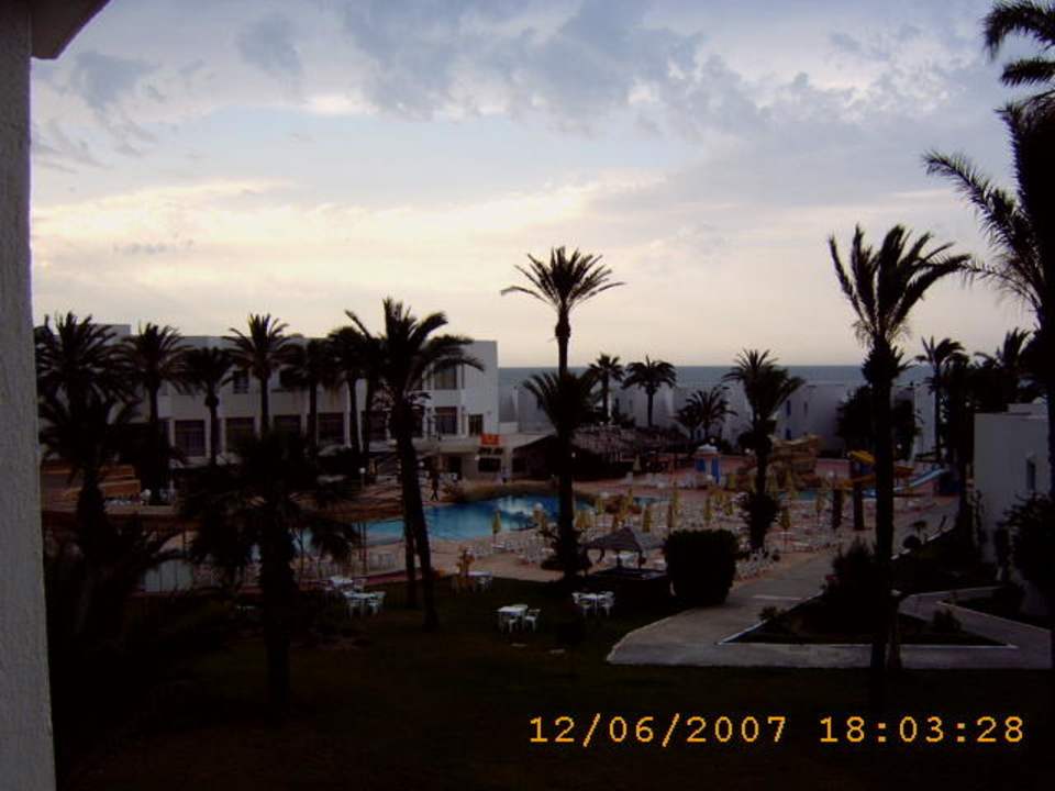 Balkonaussicht Ruspina Beach Resort