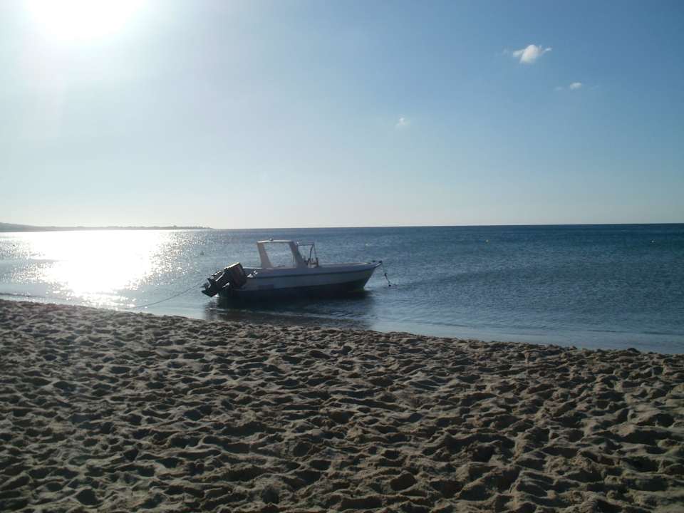 Strand am Morgen  Hotel Paradis Palace