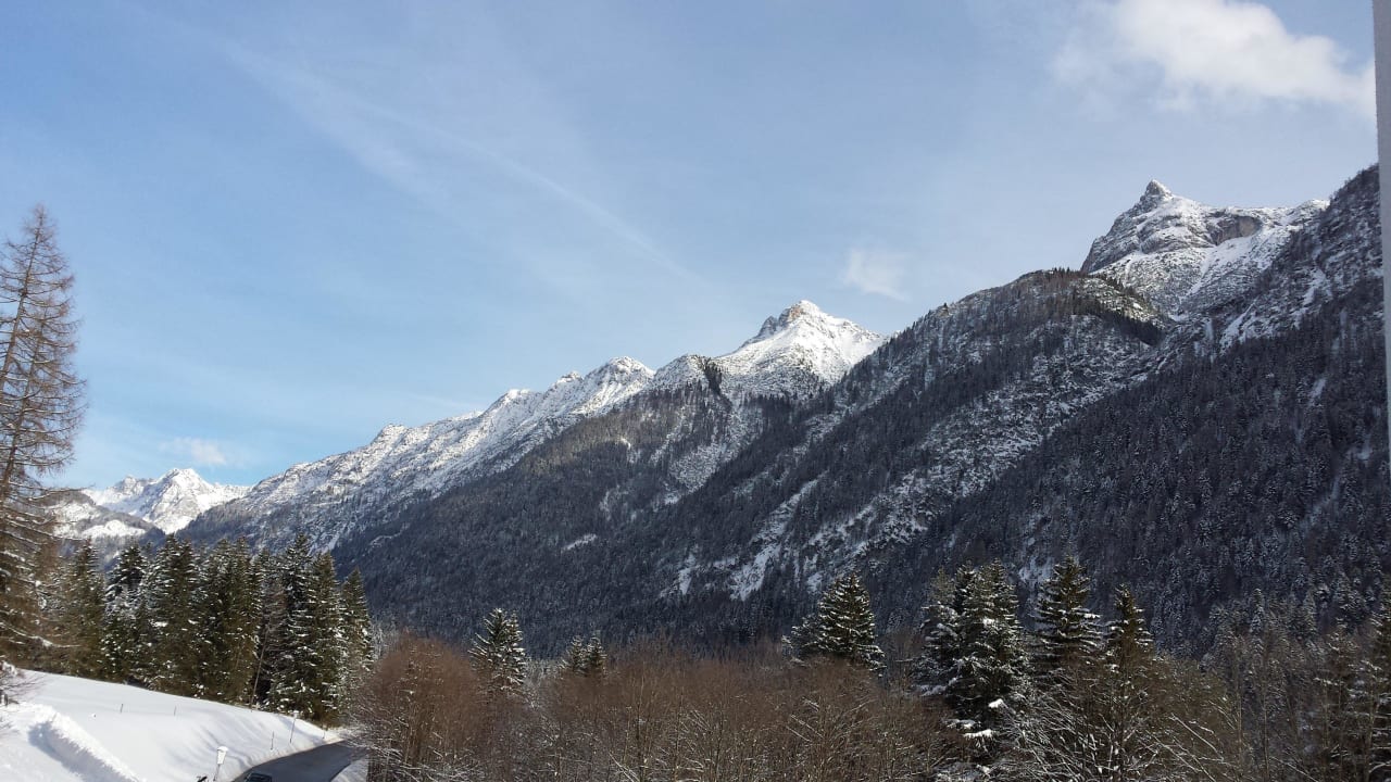 Ausblick vom Balkon Hotel Hubertushof - Ihr Hotel mit Herz