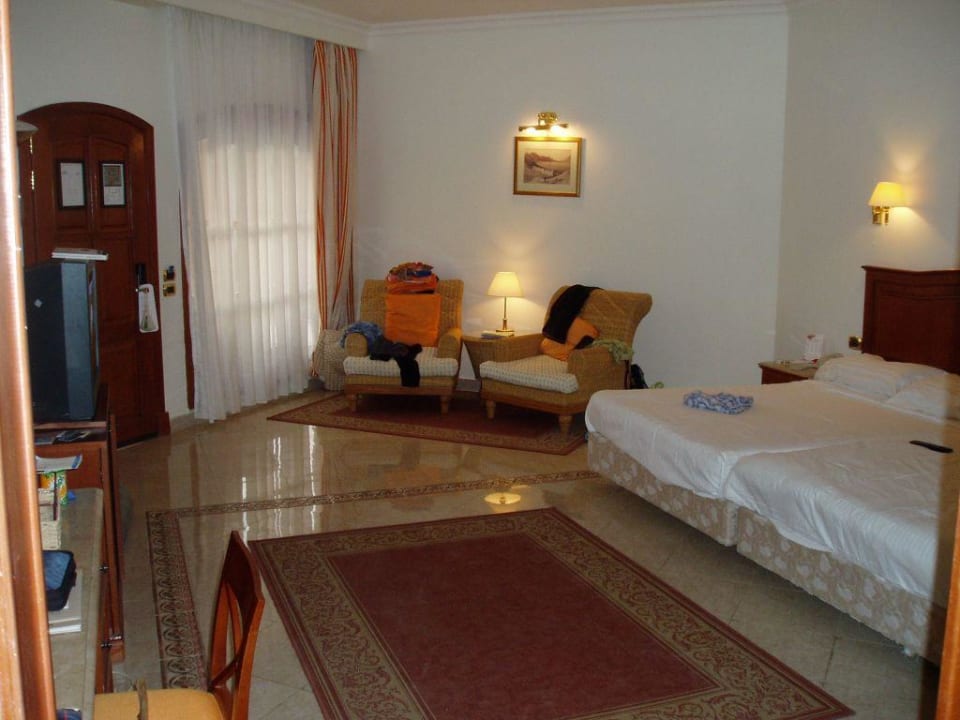 Zimmer in der Royal-Wing-Anlage Pickalbatros Golf Beach Resort