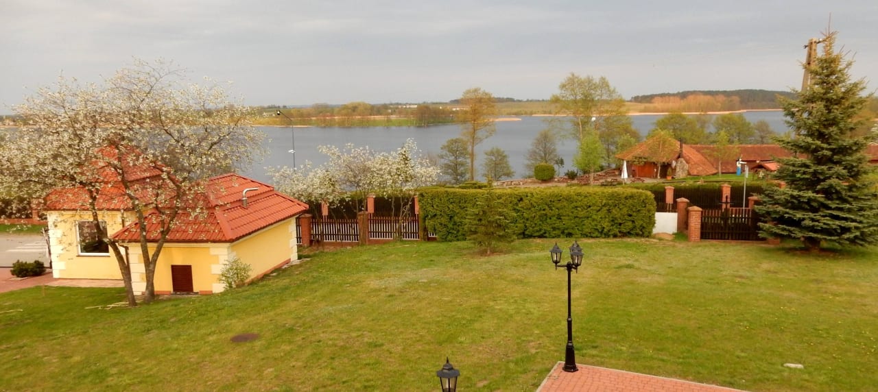 Blick vom Balkon/See Hotel Mazurski Dworek