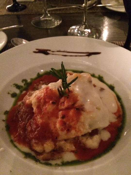 Lasagne mit Rind Meliá Caribe Beach Resort-All Inclusive