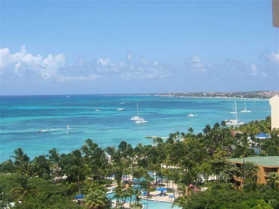 Ausblick vom Zimmer Hotel Riu Palace Aruba