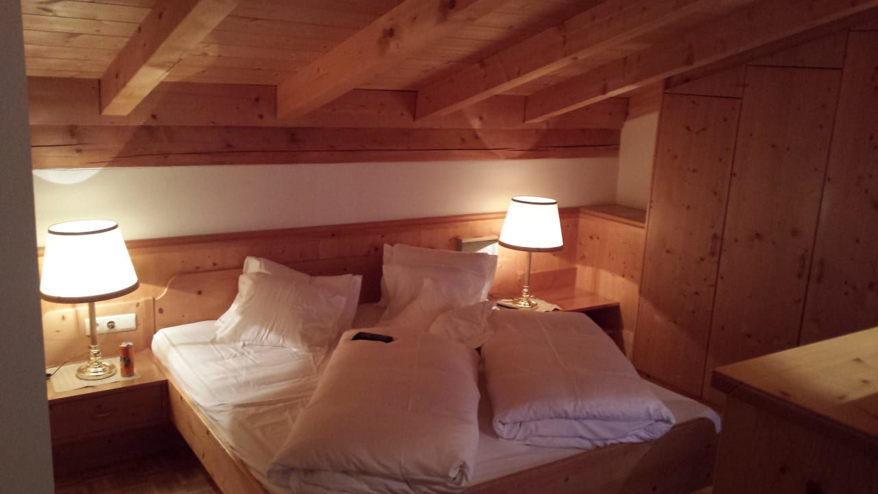 Suite schlafbereich Hotel Alpenflora