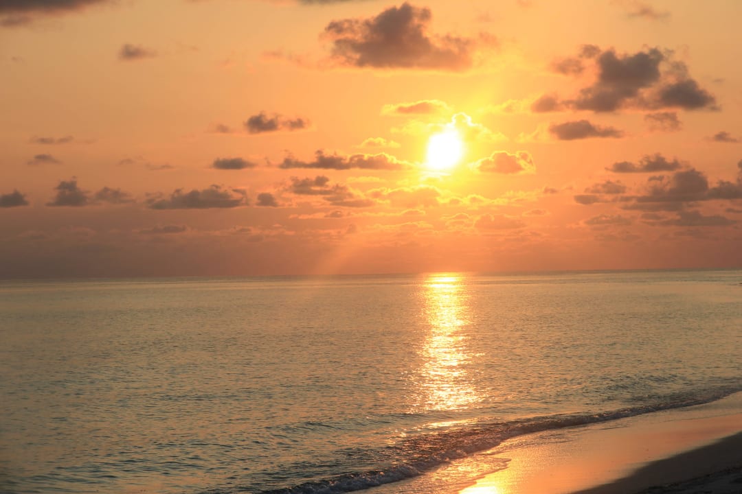 Abendsonne Kuramathi Maldives