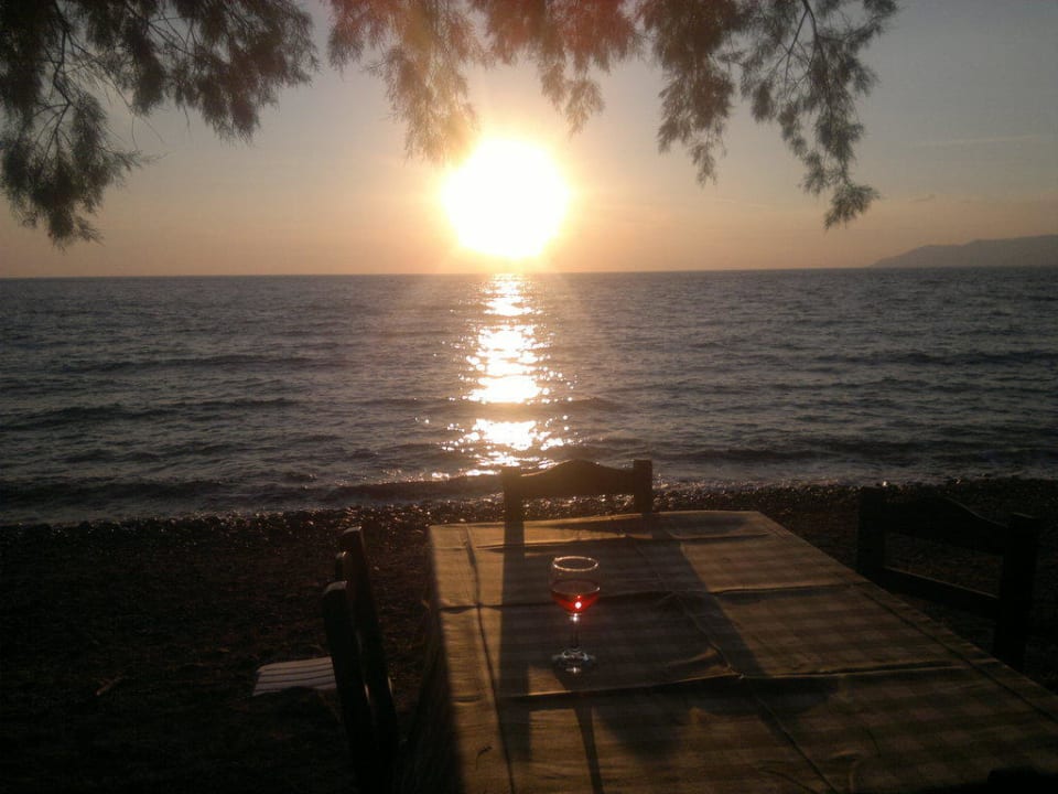 Sonnenuntergang Aphrodite Hotel