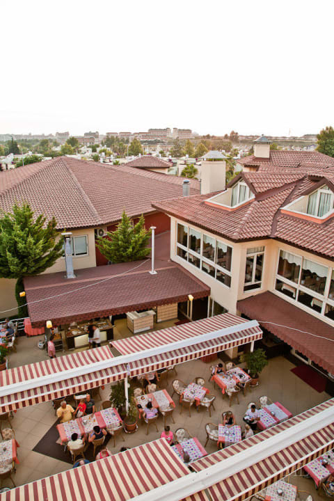 Restaurantterrasse Hotel Orfeus Park