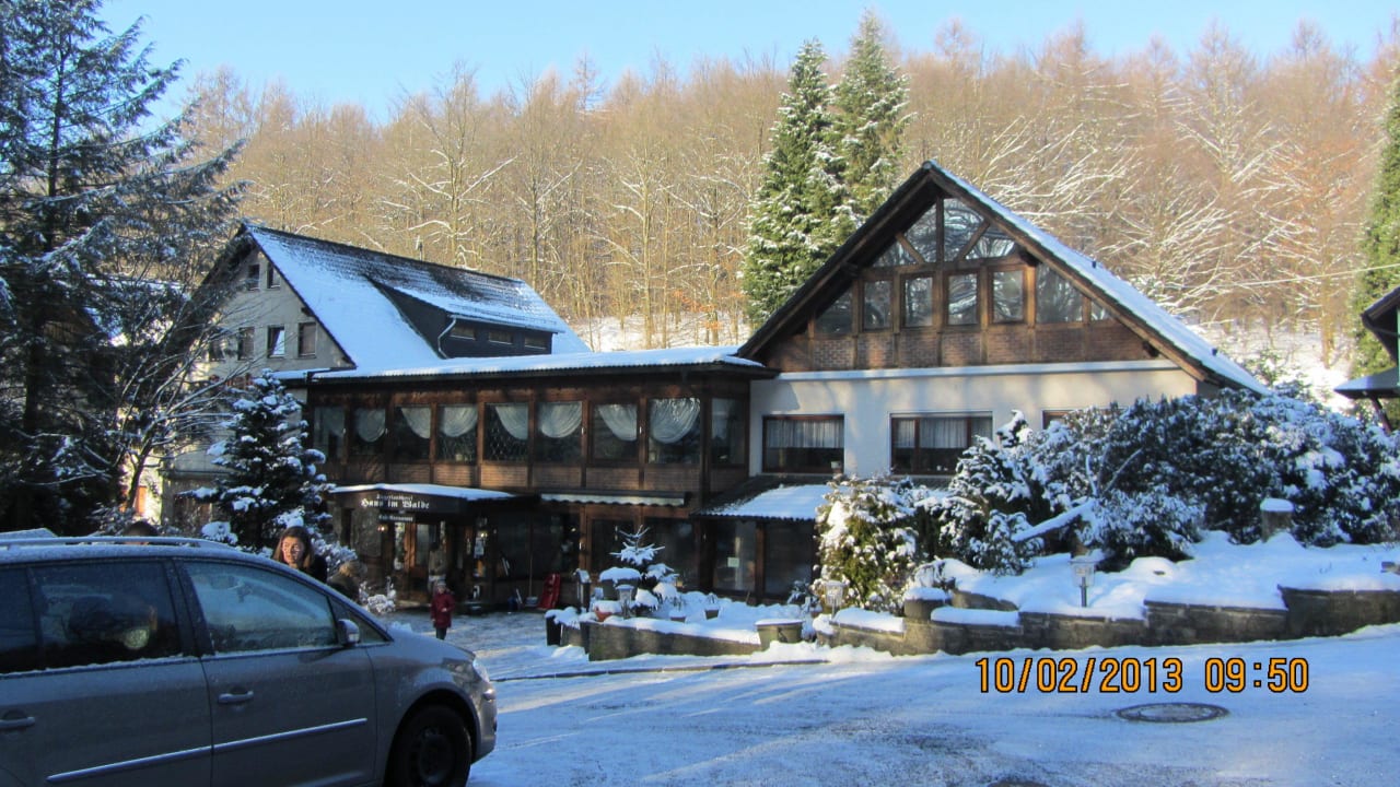 Hotelfront Siegerland Hotel Haus im Walde