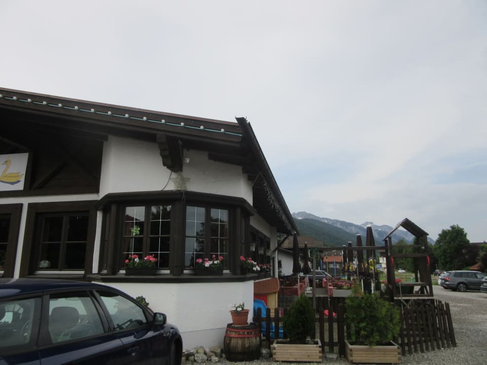 Außenansicht Alpchalet Schwanstein