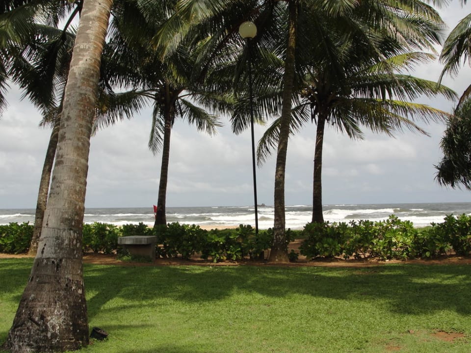 Ausblick von der Liege Thaala Bentota