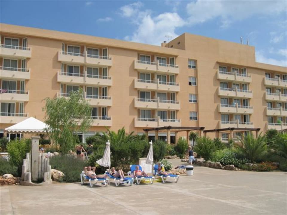 Hotel Garbi Cala Millor von hinten Garbí Cala Millor