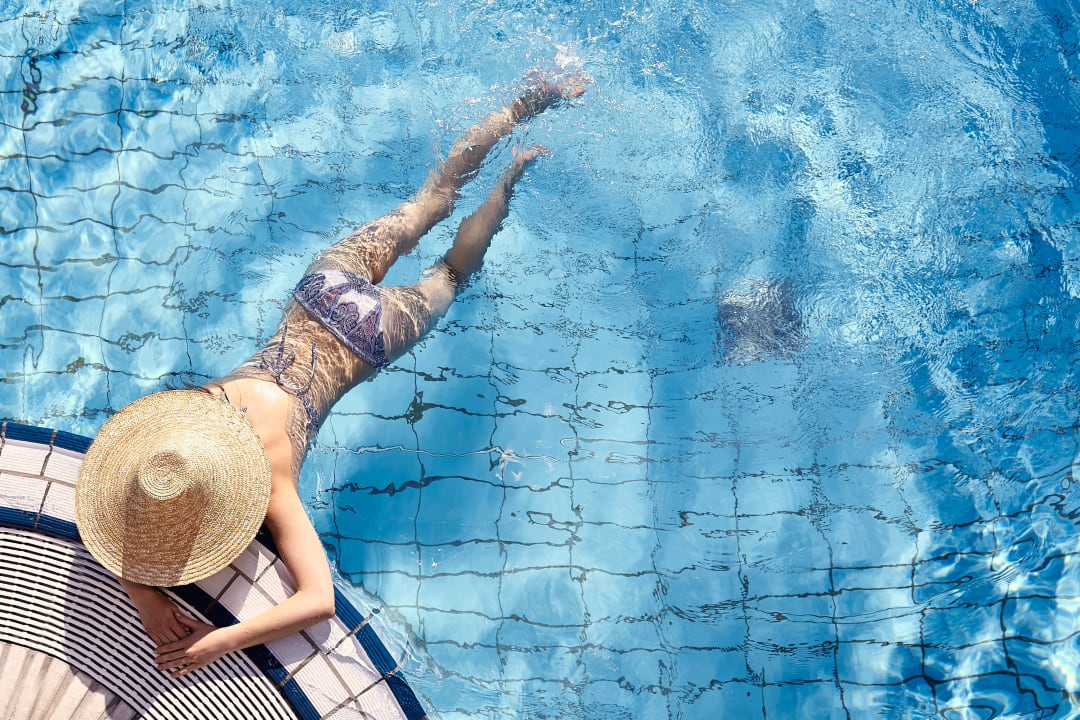 Pool Hotel Sporer der Parktherme