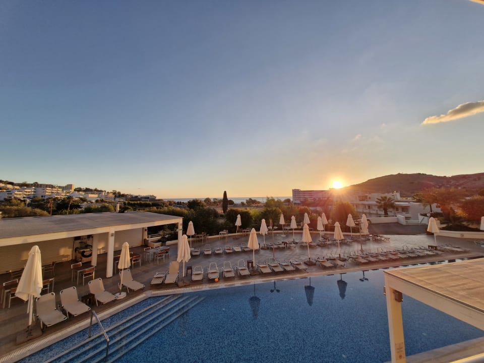 Ausblick Lindos White Hotel & Suites