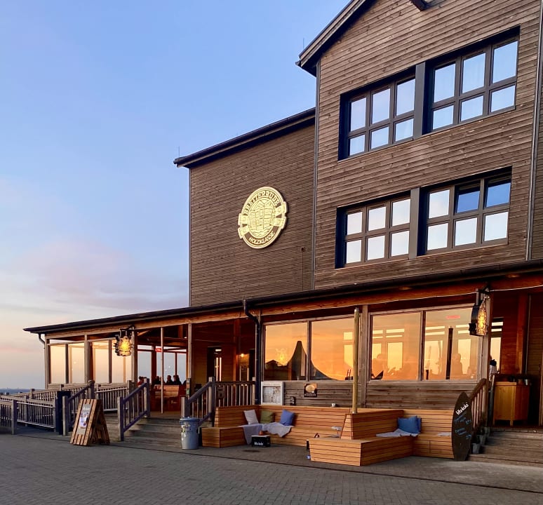 Außenansicht Bretterbude Heiligenhafen