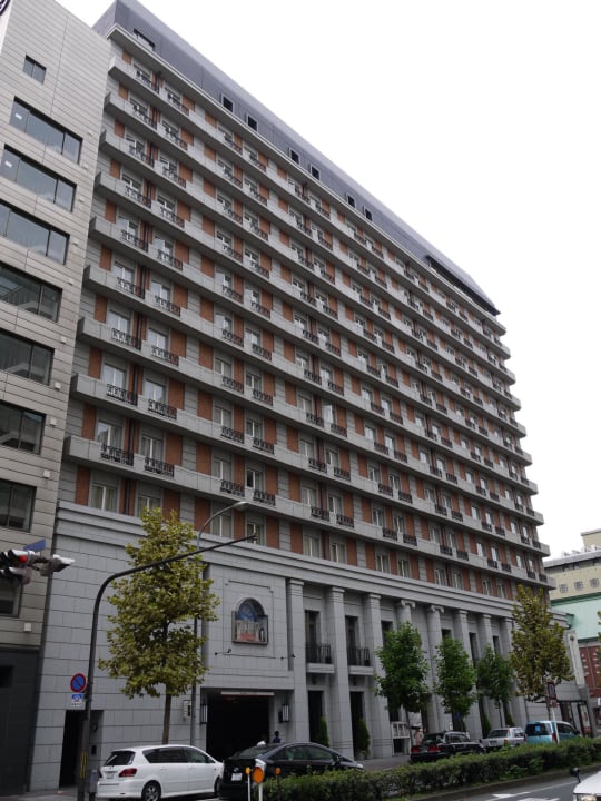 Hotelansicht von der Straßenseite Hotel Monterey Kyoto