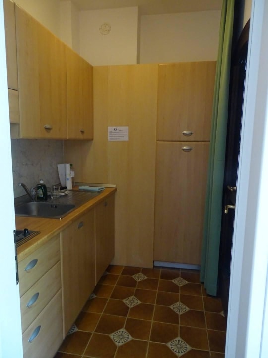 Küche Aparthotel Ponza