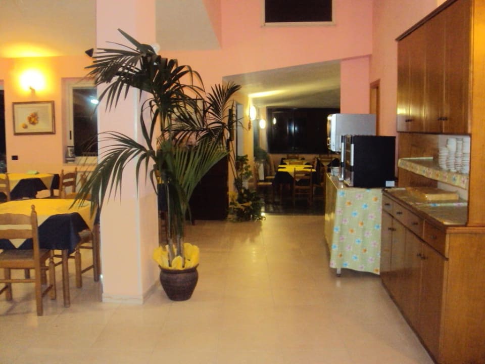 Blick in das Restaurant Villaggio Baia d'Ercole