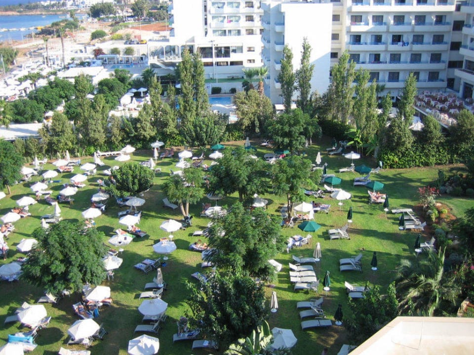 Ausblick von Balkon aus Hotel Sunrise Beach