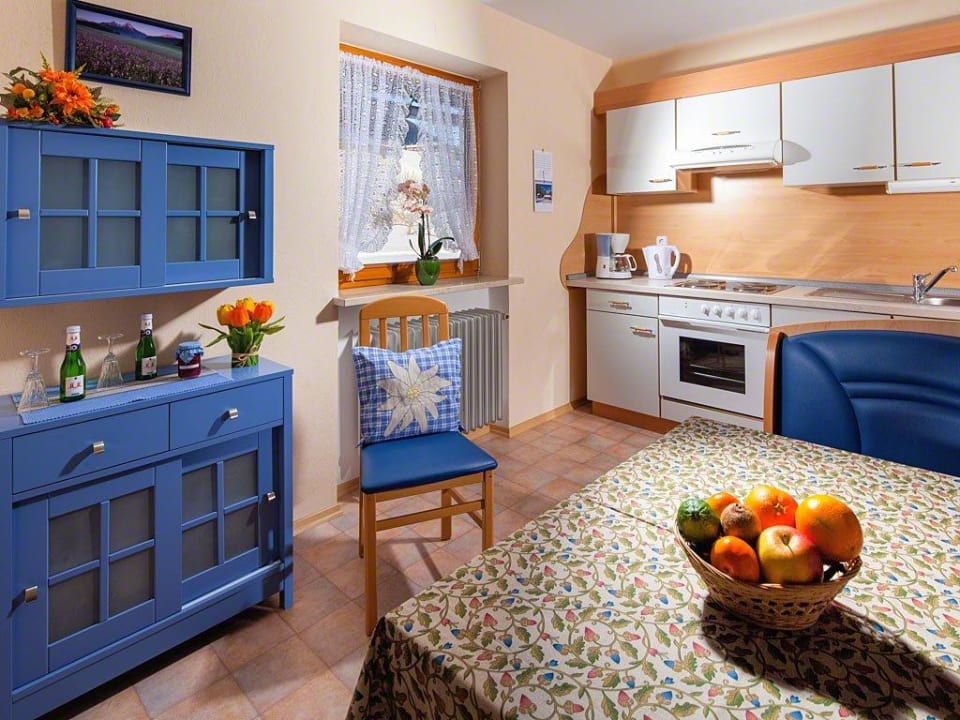 Küche Ferienwohnungen Haus Bergblick
