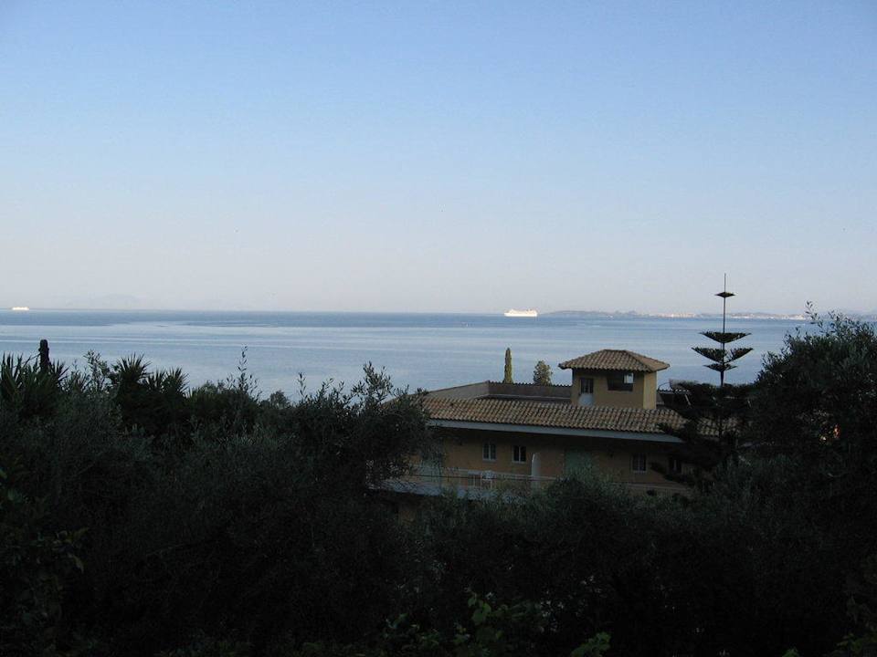 Blick vom Balkon Apartments Butterfly